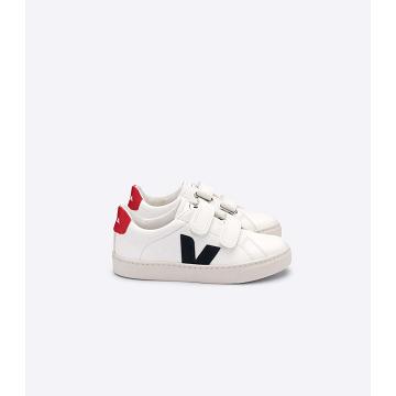 Veja ESPLAR CHROMEFREE Dječje Tenisiće White/Black/Red | VEJA762-HR